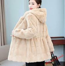 Women 039 S Ladies Faux Mink Fur Coat