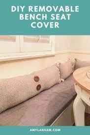 Diy Removable Bench Seat Cover How To