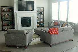 living room reveal with article com