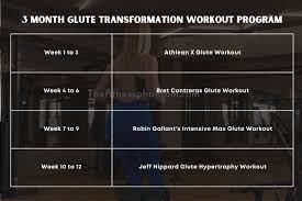 12 Week Glute Program to Transform Your Booty (with PDF)
