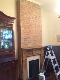 Fireplace Brick And Mantle The Color