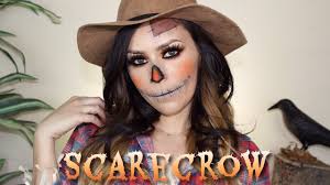 easy scarecrow halloween makeup