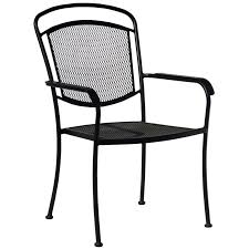 Steel Wrought Iron Outdoor Chair At Home