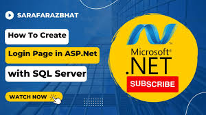 in asp net with sql database