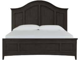 Magnussen Home Bedroom Wood Queen Bed Arched Headboard Kd Mgnb439955h Walter E Smithe Furniture Design