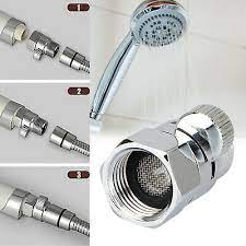 Dual shower head systems include a diverter valve to control water flow. Full Brass G1 2 Flow Quick Control Shut Off Valve Shower Head Hand Water Saver Ebay