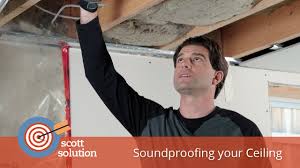 how to soundproof a ceiling you