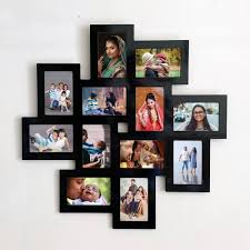 multiple photo wooden wall photo frames