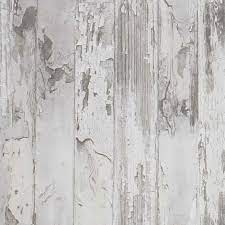 Wood Wallpaper White