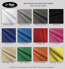 Jtopsusa Color Selections Materials
