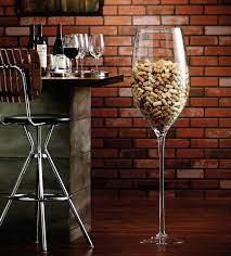 oversized wine glass wine glass decor
