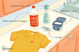 how to remove gum stains from clothes