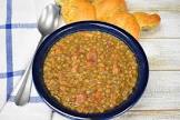 bacon and lentil soup