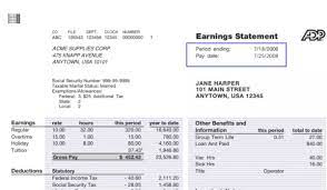 5 tips to spot fake pay stubs real