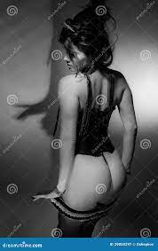 Beautiful Woman with No Panties Stock Image - Image of eyes, fashion:  29059297
