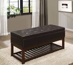 Wichfield Brown Lift Top Storage Bench 1stopbedrooms