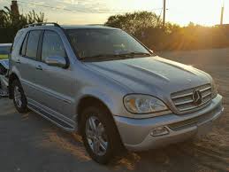 Get quality bumper covers at the lowest prices, guaranteed!. Auto Auction Ended On Vin 4jgab75ex5a541324 2005 Mercedes Benz Ml500 In Fl West Palm Beach