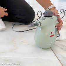 to clean floor tile grout with steam