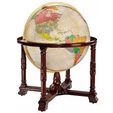 replogle floor globe diplomat antique 80cm