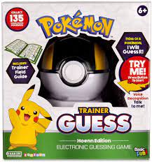 Amazon.com: Basic Fun Pokemon Trainer Guess: Hoenn Edition Electronic Game  : Everything Else