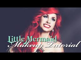 little mermaid ariel makeup tutorial