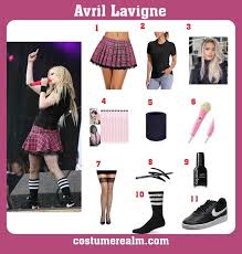 avril lavigne guide for cosplay halloween