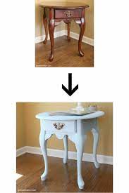 10 Painted End Table Makeovers Green
