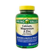 They are vitamin d2 (ergocalciferol) and vitamin d3 (cholecalciferol). Spring Valley Calcium Magnesium Zinc Plus Vitamin D3 Coated Caplets 250 Ct Walmart Com Walmart Com