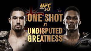 5, 2019, inside marvel stadium in melbourne, australia. Ufc 243 Results Whittaker Vs Adesanya For Middleweight Title
