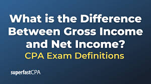 gross income and net income