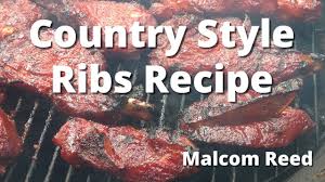 smoke country ribs recipe