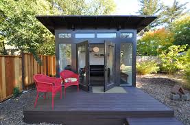 And on top of that, they are stunning examples of tasteful interior design at work. 10x12 Home Office Space Modern Shed Denver By Studio Shed Live Large Build Small