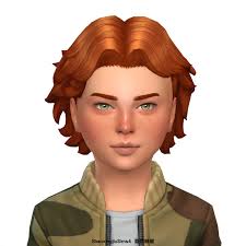 child curly hair the sims 4 create a