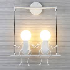 Beiaidi Indoor Iron Doll Led Wall Lamp