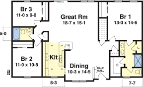 Simplex Modular Homes Ranch Floorplan