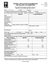 2018 501 homestead fill out and sign