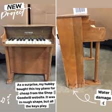 my toy piano refurbishing project