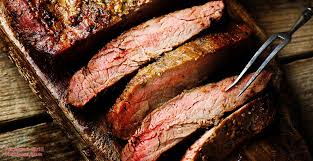 easy marinated grilled flank steak and
