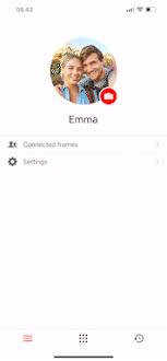 how to share friend code from app frameo