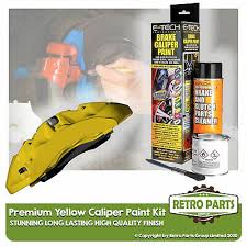 Yellow Brake Caliper Drum Paint Kit