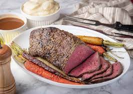 best herb rubbed top round roast