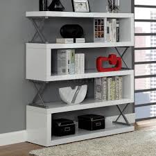 Compare prices on popular products in home furniture. Niamh Bookshelf Cm Ac291wh 5 In High Gloss White