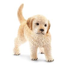 golden retriever dog puppy toy figure