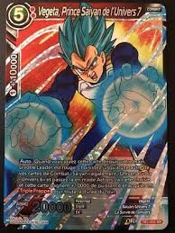 Check spelling or type a new query. Card Dragon Ball Super Saiyan Vegeta Prince Of The Unive Tb1 004 Sr Dbz Fr New Ebay