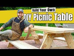 Diy Picnic Table Build