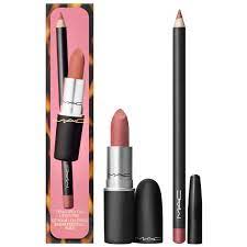 mac trered kiss lip kit pink