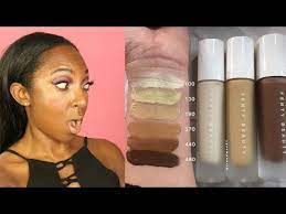 fenty beauty overview swatches s