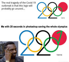 Variety and the flying v logos are. New Olympics 2021 Logo Olympics Meme On Me Me