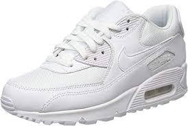 Sculpted in a superior leather upper, and foam midsole, the shoe offers daring style in each colorway presented. Nike Men S Air Max 90 Essential Sneakers Blanco White White 111 10 Uk 537384 Buy Online At Best Price In Uae Amazon Ae