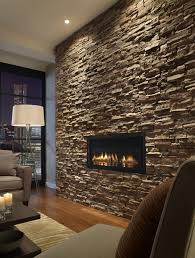 Fireplace In Stone Wall Paredes De